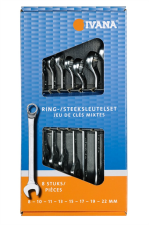 Ring-/steeksleutelset multidrive