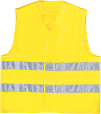 Vest, polyester/katoen