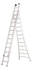 Reformladder 3-delig, aluminium gecoat