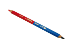 Duo-potlood blauw/rood