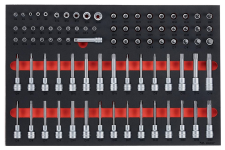 Doppen en bitsset 85dlg EVA-tray