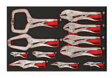 Griptangenset 11dlg EVA-tray