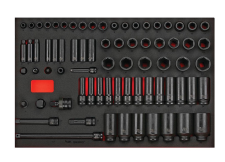 Slagdoppenset 1/2 8-32mm 73dlg EVA-tray