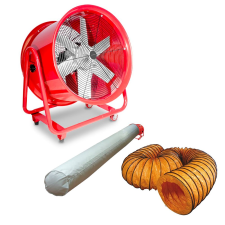 Ventilator 600 mm met accessoires