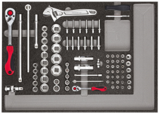 Dopsleutelset in CT module