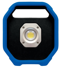 Stootvaste LED accu bouwlamp 10 watt